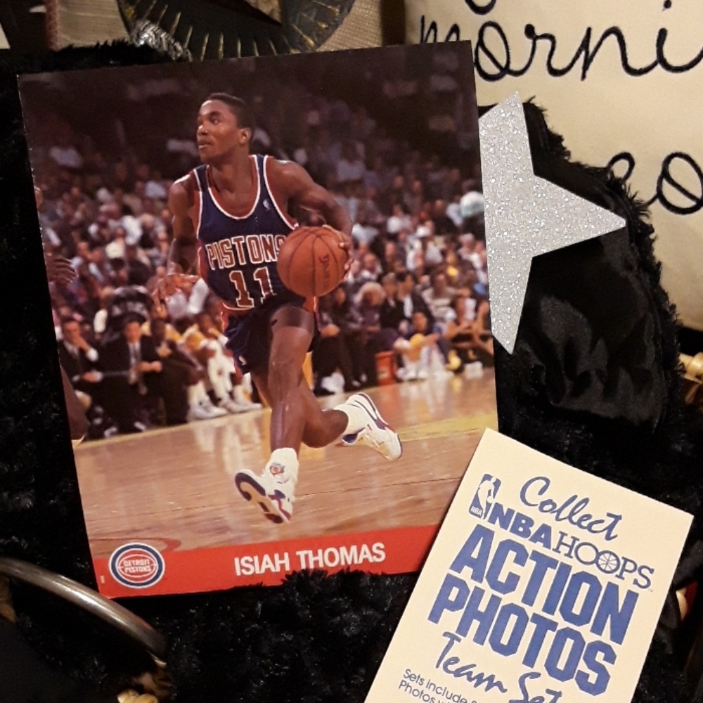 VINTAGE Sports Basketball Card 8x10 Collectors